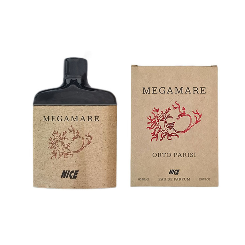 ادوپرفیوم مردانه نایس پاپت مدل Megamare Orto Parisi با رایحه تلخ و خنک حجم 85 میلی لیتر
