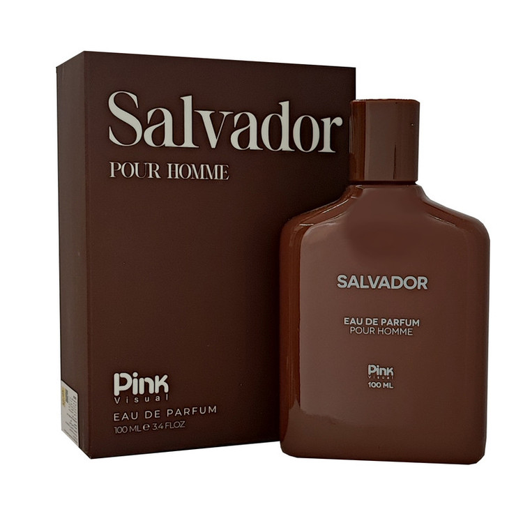 ادوپرفیوم مردانه پینک ویژوآل مدل Salvador با رایحه گرم حجم 100میلی لیتر