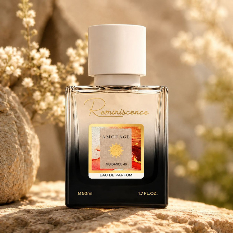 ادوپرفیوم رمینیسنس مدل Amouage Guidance با رایحه شیرین و گلی حجم 50 میلیلیتر