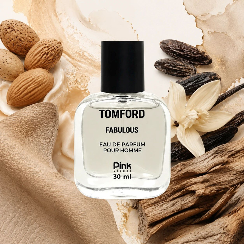 عطر جیبی مردانه پینک ویژوآل مدل Tom Ford Fabulous با رایحه تلخ حجم 30 میلیلیتر