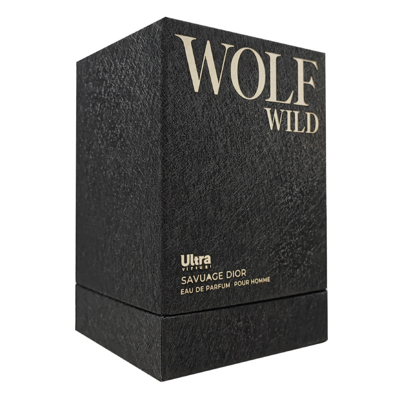 ادوپرفیوم مردانه اولترا ویرچوآل مدل Sauvage Dior Wolf Wild حجم 100 میلی لیتر