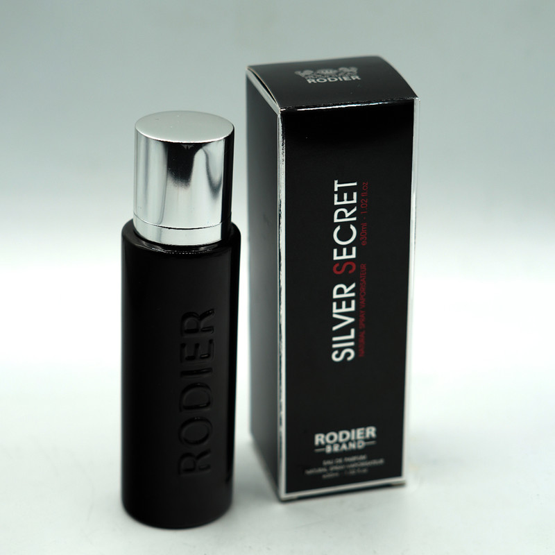 عطر جیبی رودیر مدل SILVER SECRET حجم 30 میلی لیتر