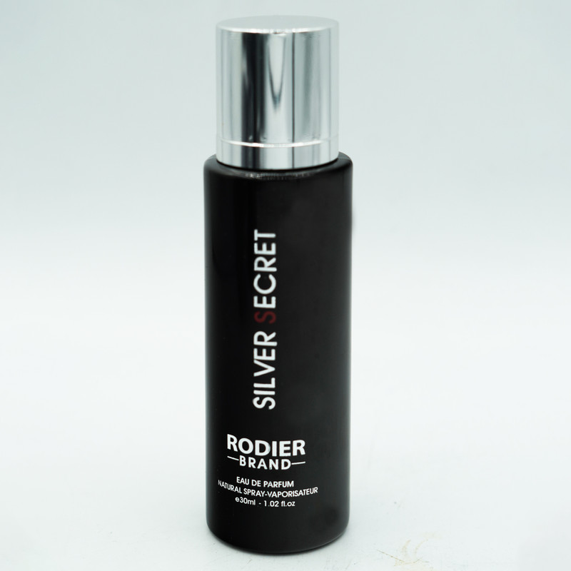عطر جیبی رودیر مدل SILVER SECRET حجم 30 میلی لیتر