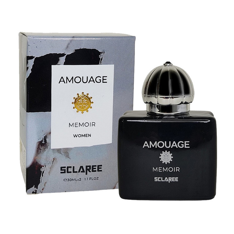 عطر جیبی زنانه اسکلاره مدل Amouage Memoir با رایحه خنک حجم 30 میلیلیتر