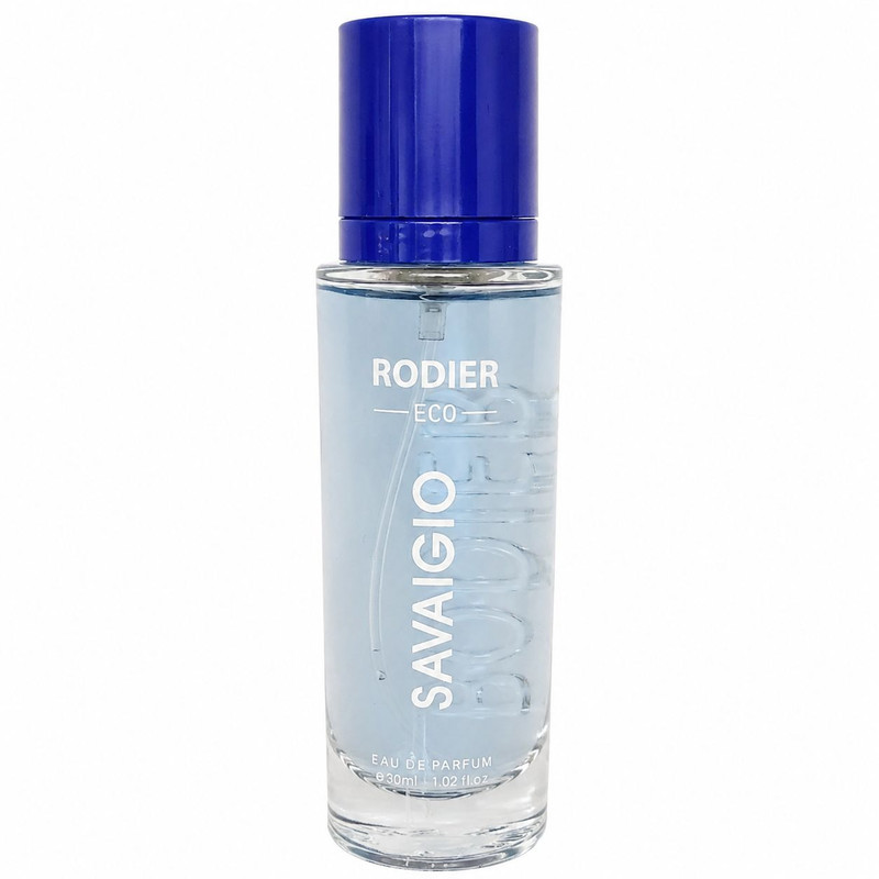 عطر جیبی مردانه رودیر مدل Savaigio با رایحه تلخ و طبیعت حجم 30 میلیلیتر