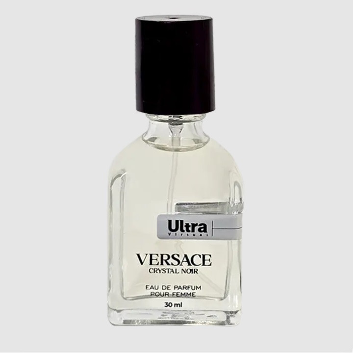 عطر جیبی زنانه اولترا مدل Versace Crystal Noir با رایحه تلخ حجم 30 میلی لیتر