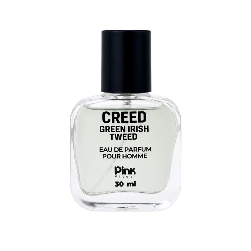 عطر جیبی مردانه پینک ویژوآل مدل Creed Green Irish Tweed با رایحه تلخ حجم 30 میلیلیتر