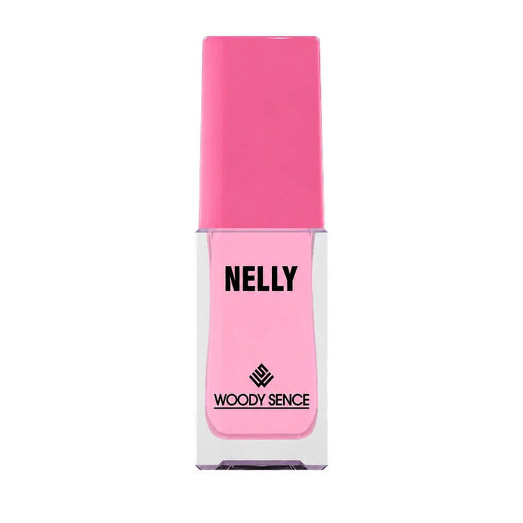 عطر جیبی زنانه وودی سنس مدل Nelly با رایحه گلی و شیرین حجم 15 میلیلیتر