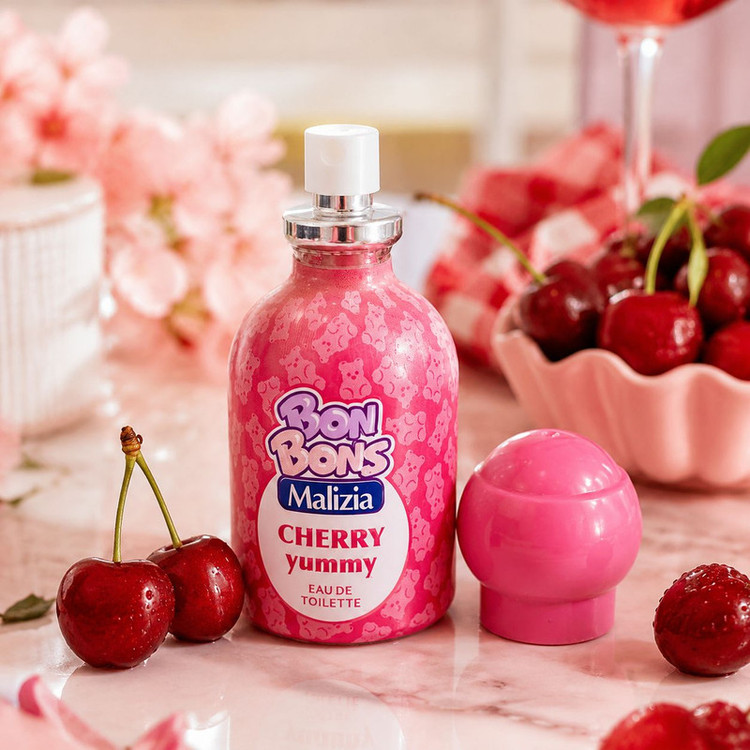 ادوتویلت دخترانه مالیزیا مدل Cherry Yummy با رایحه آلبالو حجم 50 میلیلیتر