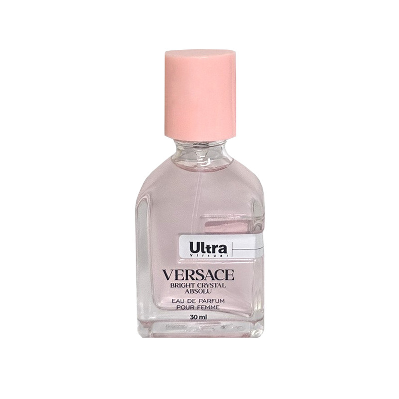 عطر جیبی زنانه اولترا ویرچوآل مدل Versac Crystal Absolu با رایحه شیرین حجم 30 میلی‌لیتر
