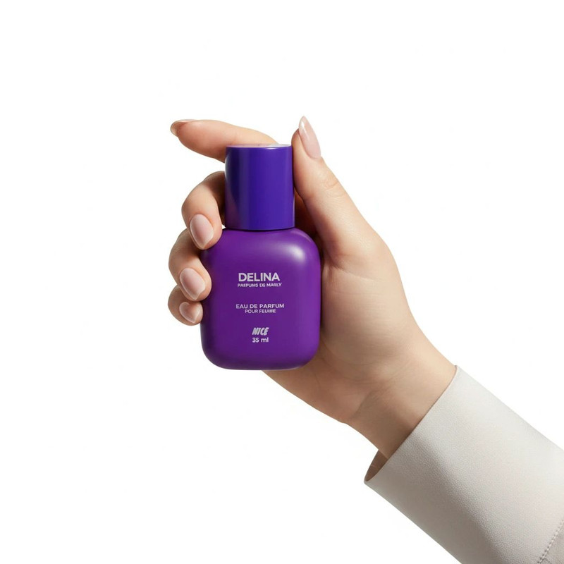 عطر جیبی زنانه نایس پاپت مدل MARLY DELINA با رایحه گرم حجم 35 میلیلیتر