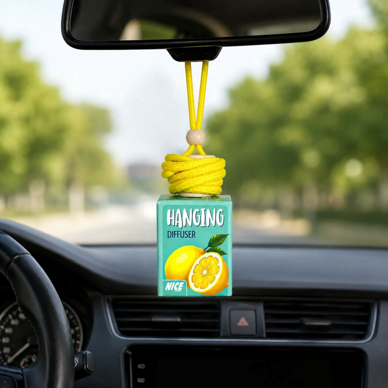 خوشبوکننده خودرو نایس پاپت مدل Lemon با رایحه لیمو حجم 10 میلیلیتر