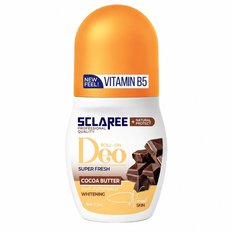 رول دئودورانت زنانه اسکلاره مدل Cocoa Butter حجم 75 میلیلیتر