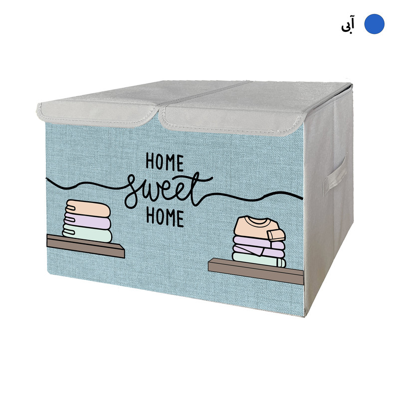 باکس لباس طرح لینن مدل HOME SWEET HOME کد TS3