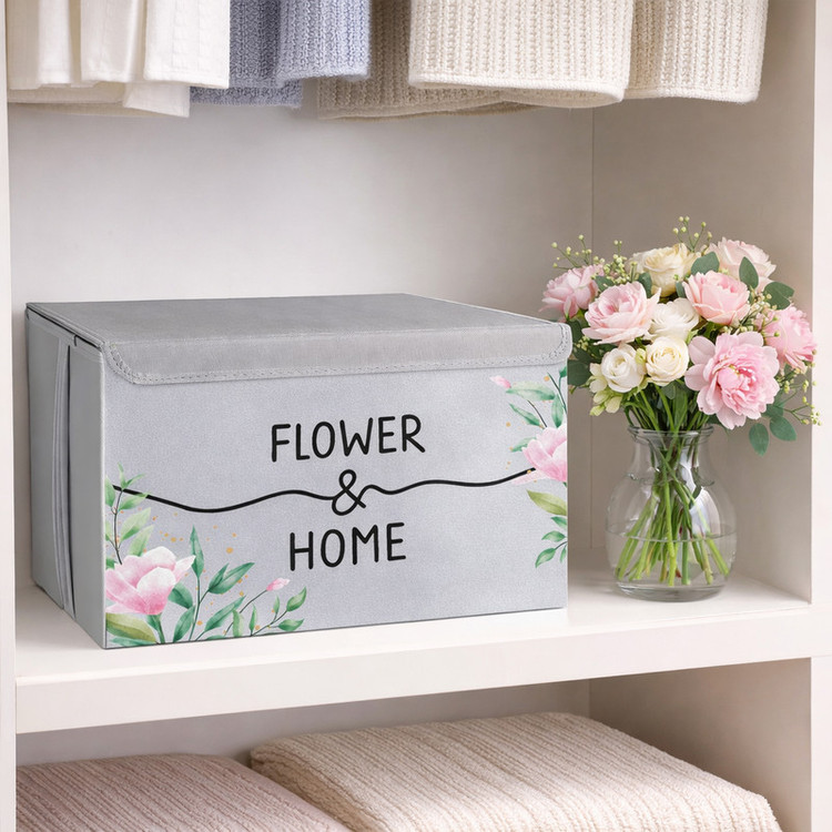 باکس لباس طرح پاستلی FLOWER & HOME کد S3
