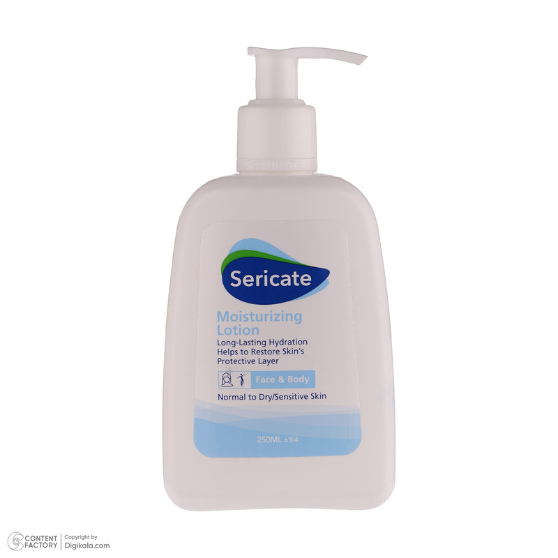 لوسیون بدن سری کیت مدل moisturizing حجم 250 میلیلیتر مناسب پوست خشک و حساس، ضد خشکی، قابل استفاده برای صورت و بدن، با بستهبندی تیوبی پلاستیکی، دارای مجوز سازمان غذا و دارو