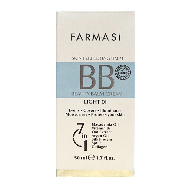 کرم پودر BB فارماسی شماره 1 حجم 50 میلی لیتر