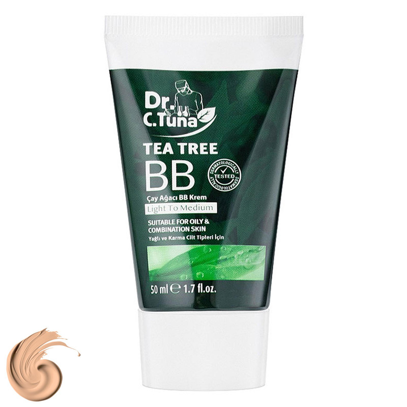 کرم پودر BB دکتر.جی تونا سری TEA TREE حجم 50 میلی لیتر