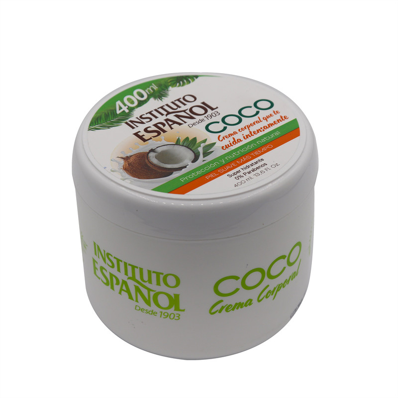 کرم مرطوب کننده انستیتو اسپانول مدل coco حجم 400 میلی لیتر