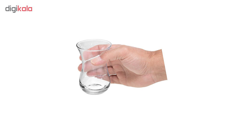 استکان پاشاباغچه کد 62511 بسته 6 عددی