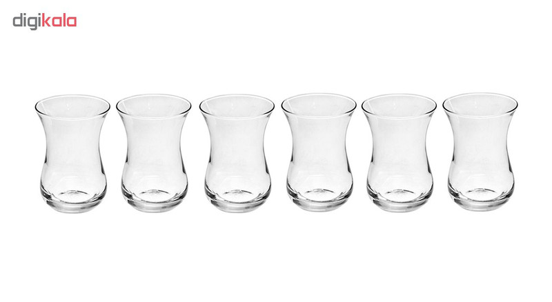 استکان پاشاباغچه کد 62511 بسته 6 عددی