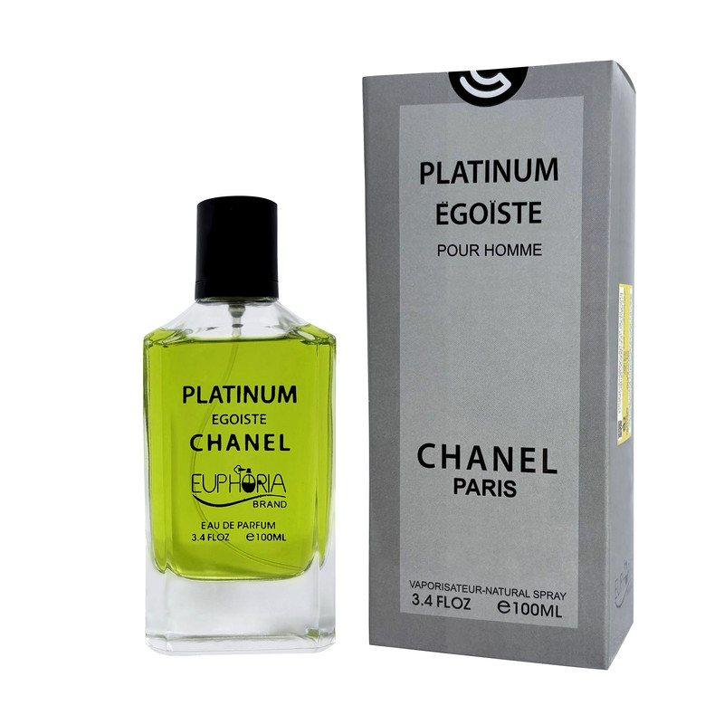 ادو پرفیوم مردانه ایفوریا مدل CHANEL - Egoiste Platinum با رایحه خنک حجم 100 میلی لیتر