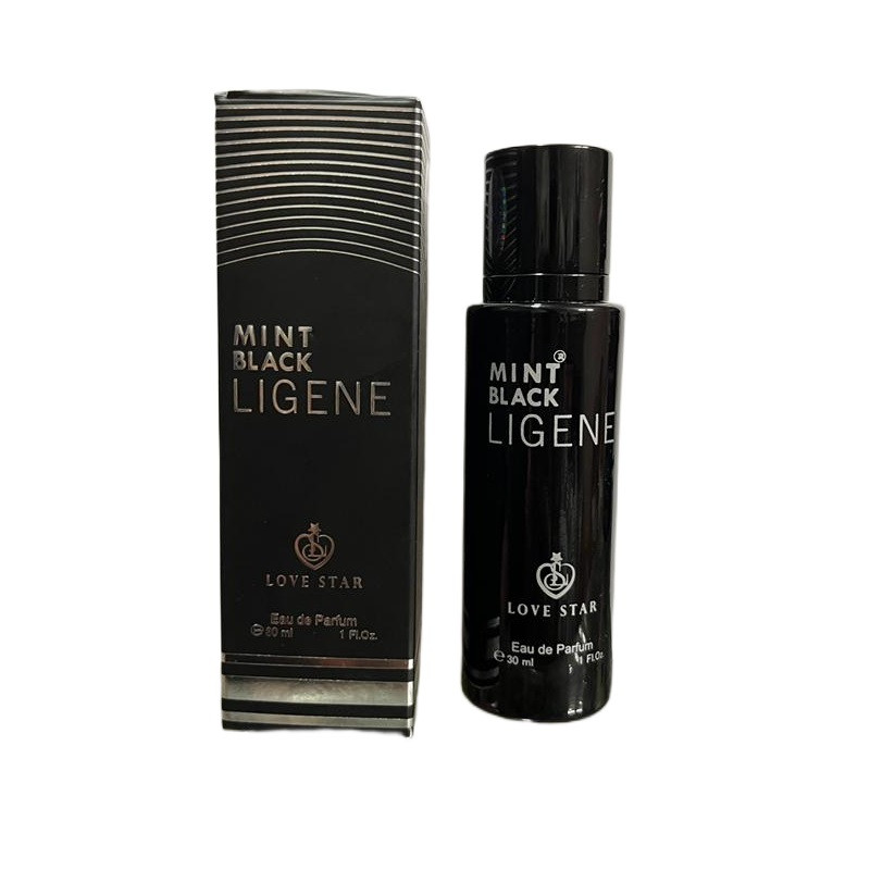 عطر جیبی مردانه لاو استار مدل مونت بلانک لجند با رایحه خنک حجم 30 میلی لیتر