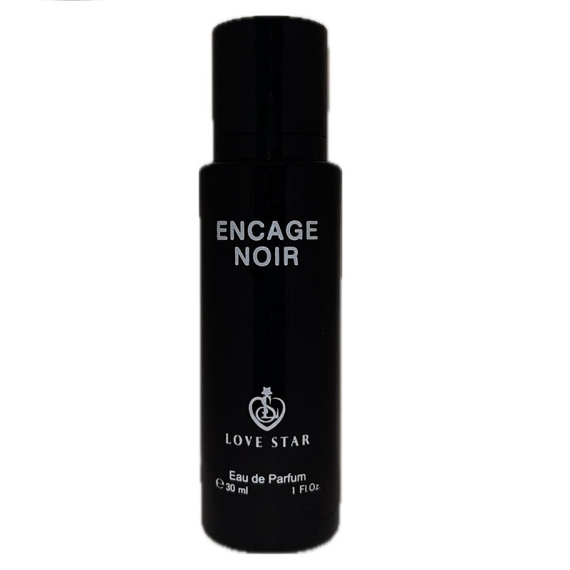 عطر جیبی مردانه لاو استار مدل لالیک بلک با رایحه گرم حجم 30 میلی لیتر