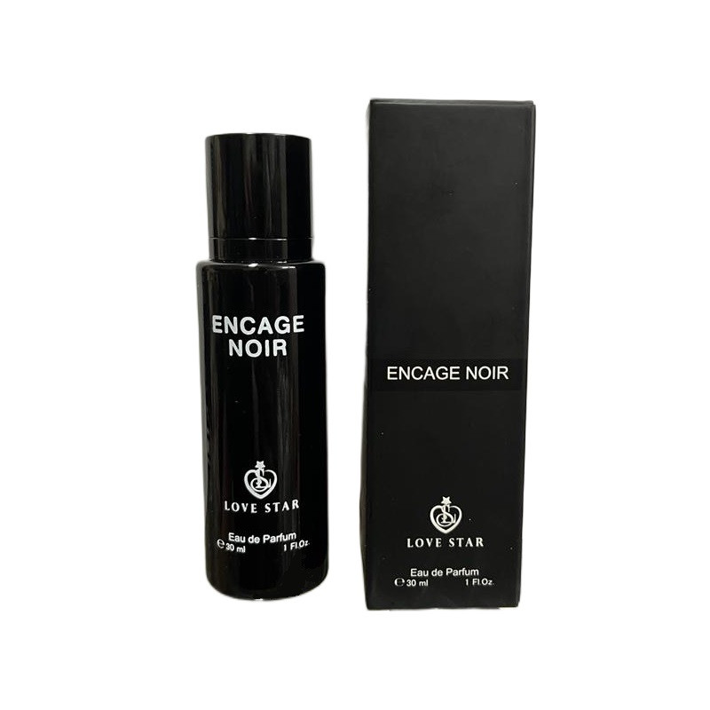 عطر جیبی مردانه لاو استار مدل لالیک بلک با رایحه گرم حجم 30 میلی لیتر