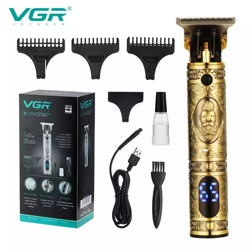 ماشین اصلاح موی سر و صورت وی جی ار مدل V-228