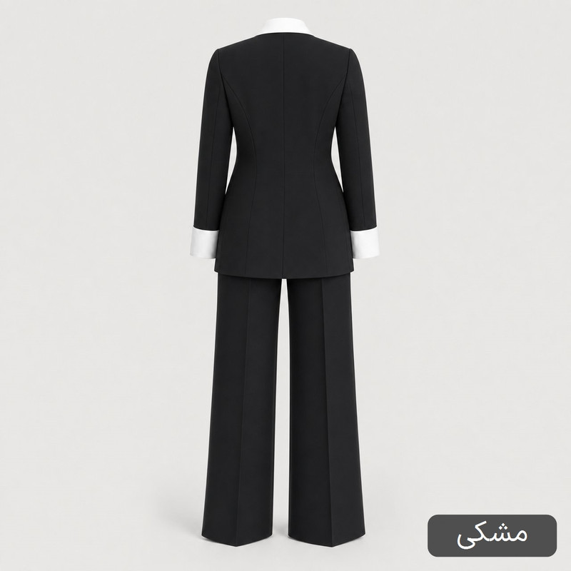 کت و شلوار زنانه مدل نگارشید کد 2605