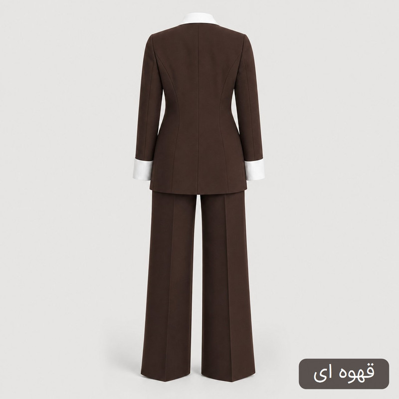 کت و شلوار زنانه مدل نگارشید کد 2605