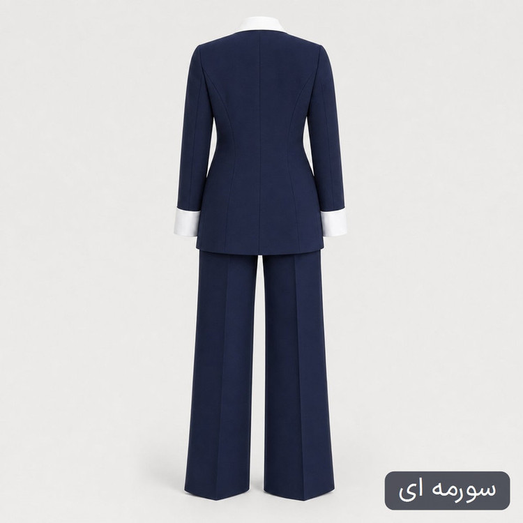 کت و شلوار زنانه مدل نگارشید کد 2605