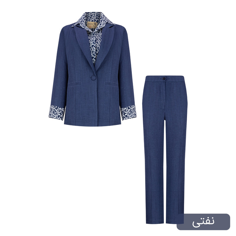 ست 3 تکه لباس رسمی زنانه مدل باوان کد 2553