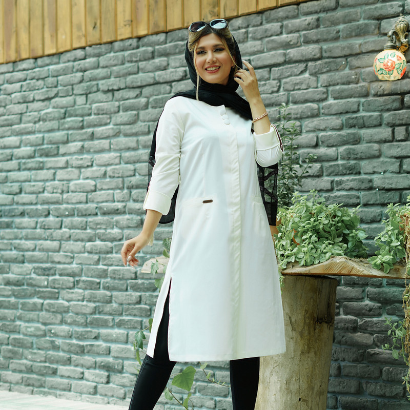 مانتو بلند زنانه مدل فلورانس کد 68601