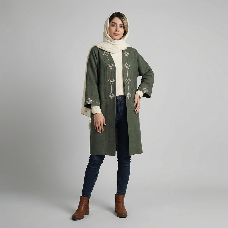 مانتو زنانه مدل شهراد کد 228601
