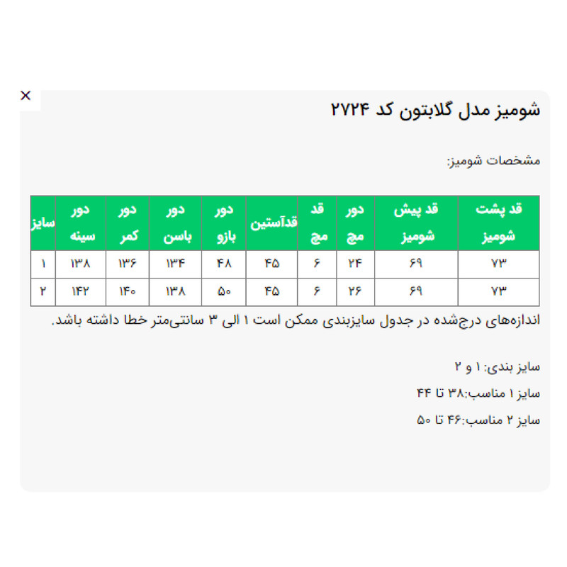 مانتو زنانه مدل گلابتون کد 2724