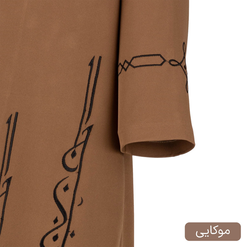 مانتو زیر زانو زنانه مدل دیما کد 2617