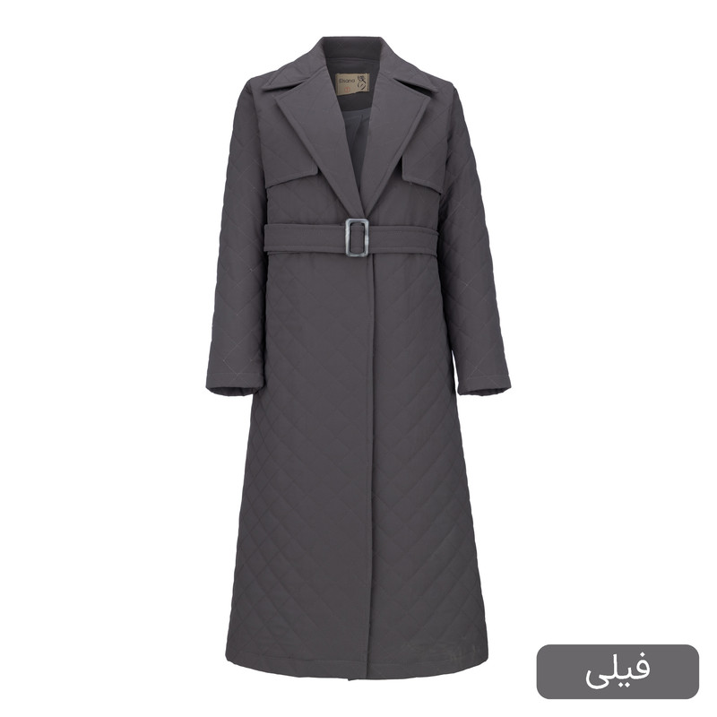 کاپشن بلند زنانه مدل ماهکان کد 2438