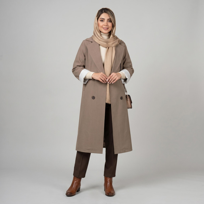 مانتو زنانه مدل سونیتا کد 2451