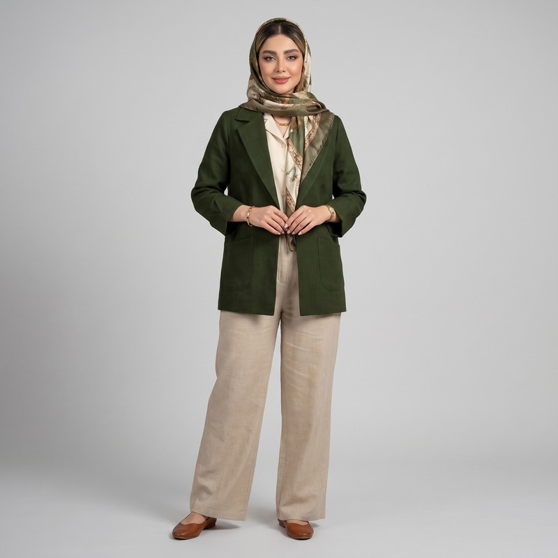 مانتو کتی زنانه مدل ماهوش کد 2583