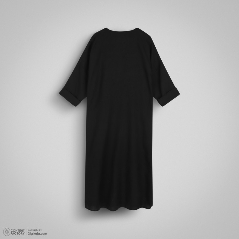 پیراهن یقه گرد زنانه مدل آروشان کد 2585