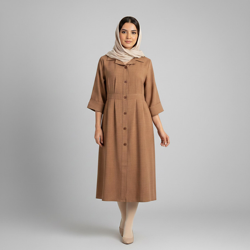 مانتو زنانه مدل باتیس کد 229051