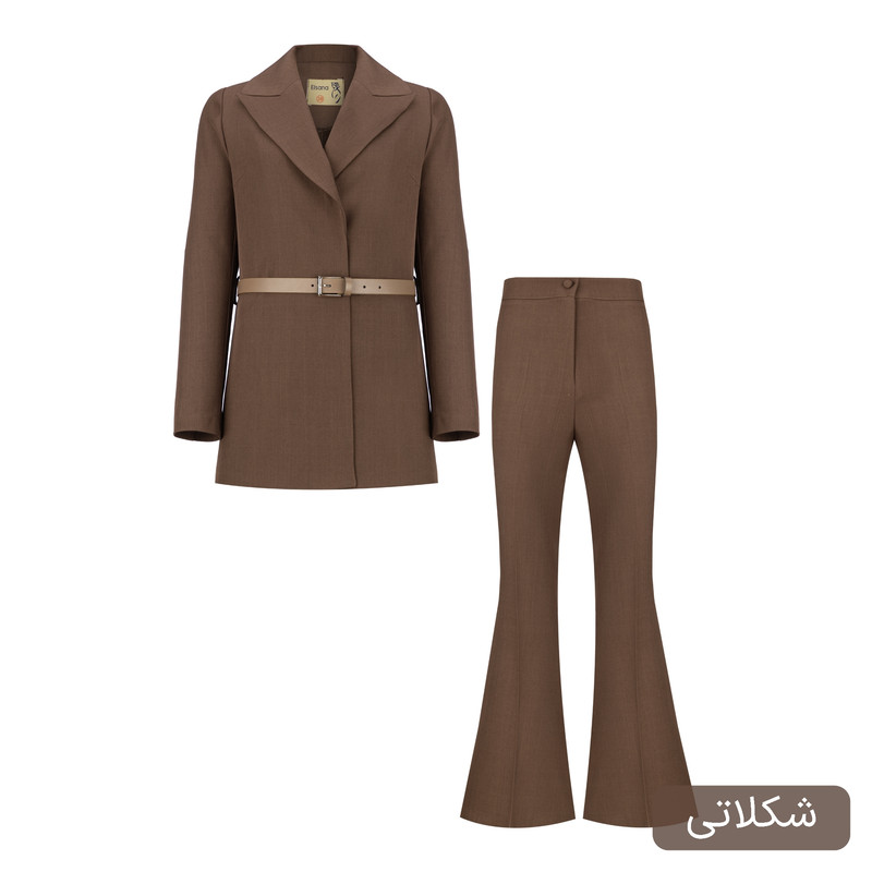 ست کت و شلوار رسمی زنانه مدل ماهورا کد 2558