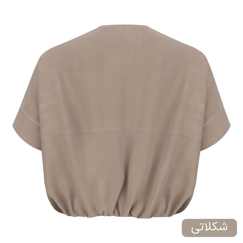 وست یقه گرد زنانه مدل آویستا کد 2615