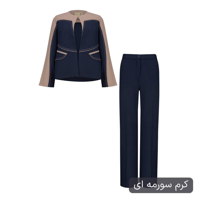 ست کت و شلوار رسمی زنانه مدل بهارین کد 2559