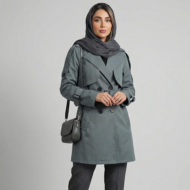 بارانی زنانه مدل نیکدل کد 2303