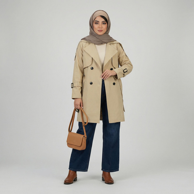 بارانی زنانه مدل نیکدل کد 2303