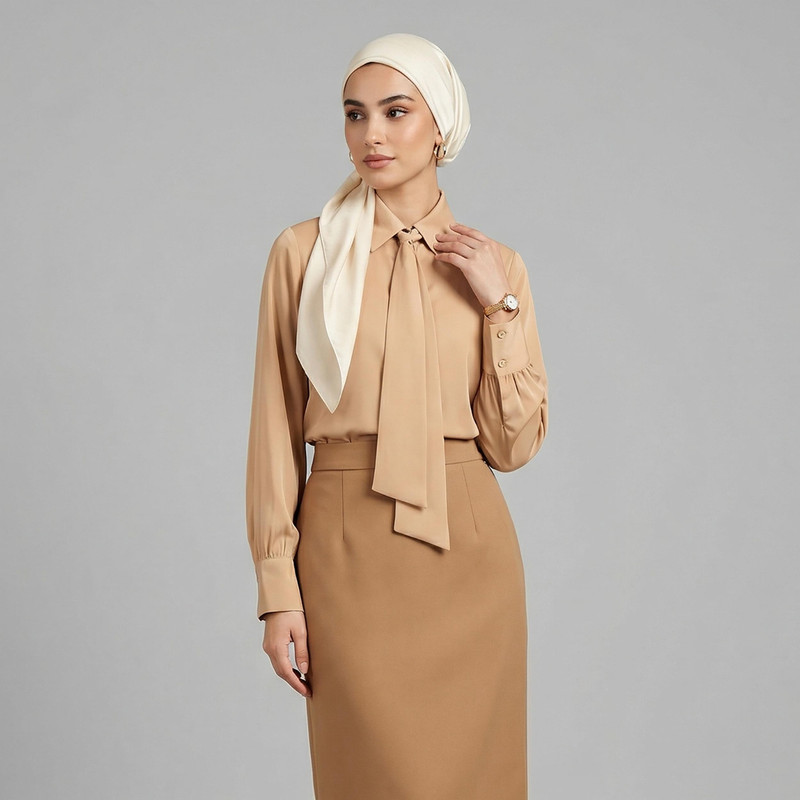 شومیز آستین بلند یقه برگردان زنانه مدل ریماس کد 172501