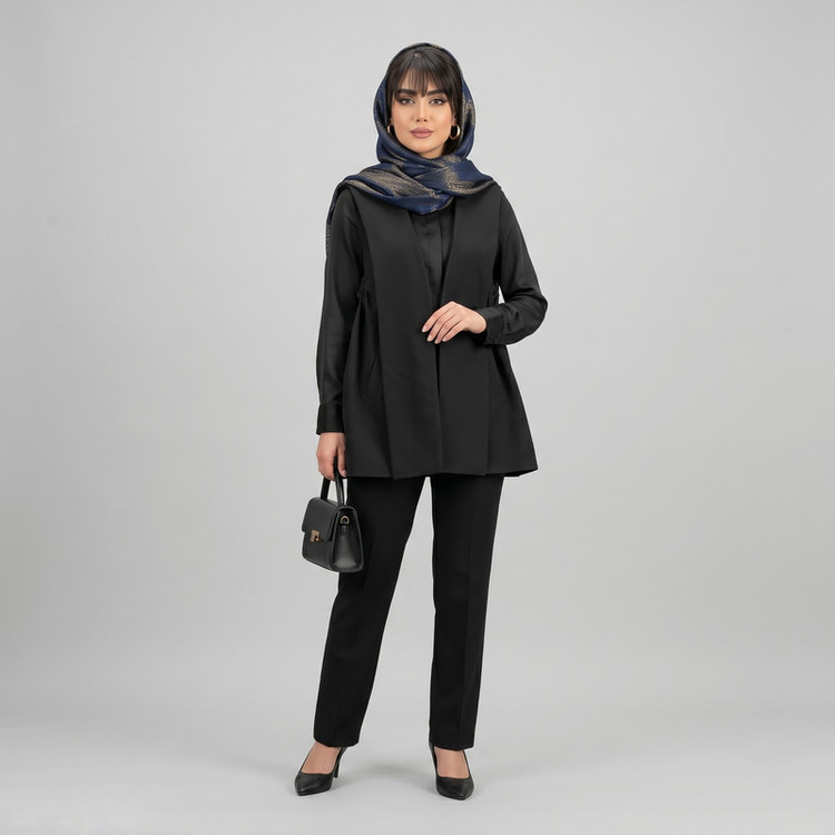 وست یقه هفت زنانه مدل فانیذ کد 2593